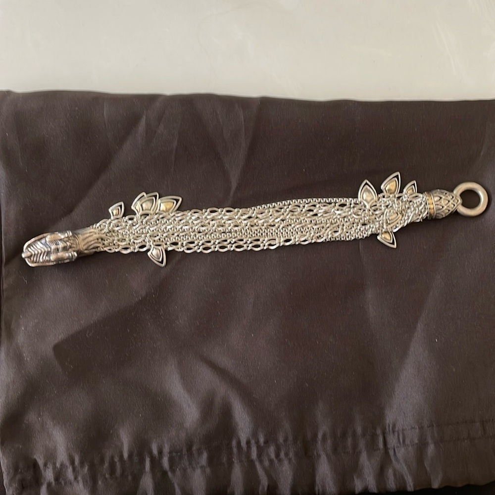 RARE John Hardy Naga Dragon 18kt
Gold and Sterling Silver Bracelet 62.2 Grams - Picture 2 of 13
